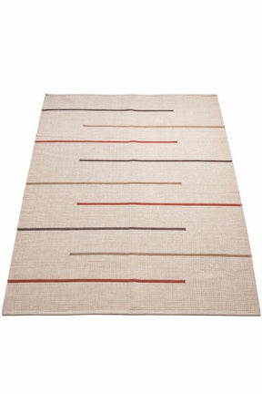 Tapete de Sala Cru Listrado -  2,00 m x 1,50 m