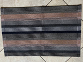 Tapete Individual Aquarela Marrom, Cinza e Preto - 46cm x 67cm