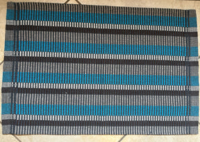 Tapete Individual Azul Aquarela - 46 cm x 67 cm